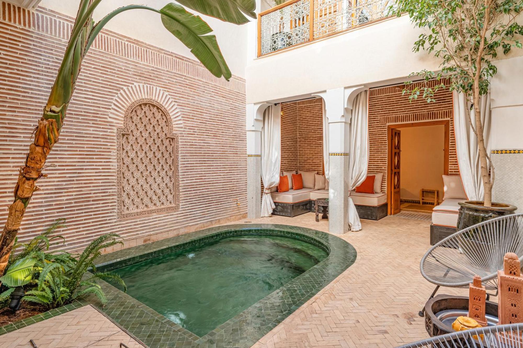 Riad The D'Orient - Piscine Privee - Petit Dejeuner Marrakesh Eksteriør billede