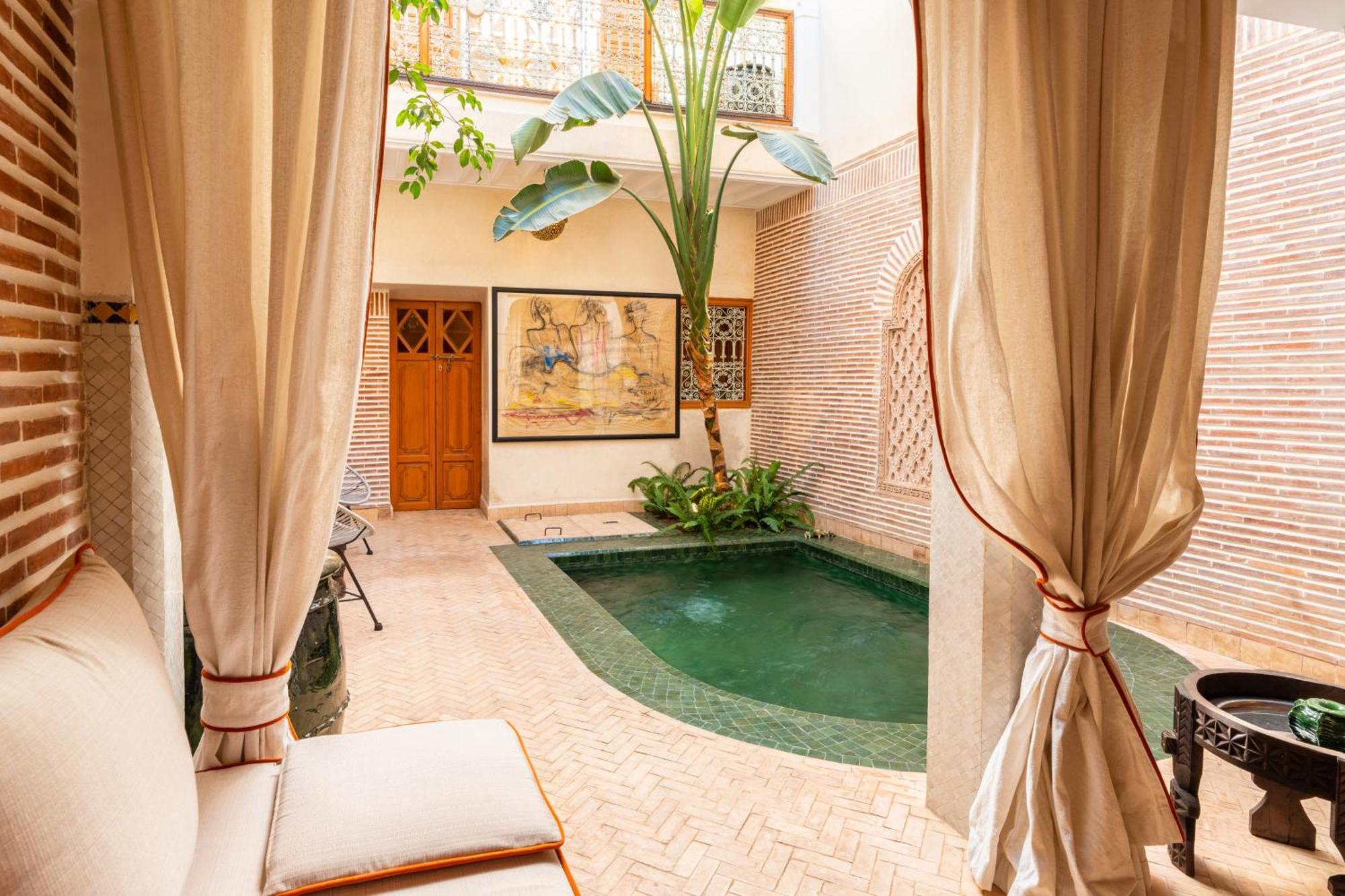 Riad The D'Orient - Piscine Privee - Petit Dejeuner Marrakesh Eksteriør billede